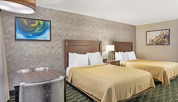 Mobility Accessible | 2 Queen Bed